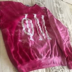 Phi Mu tie dye sweat shirt